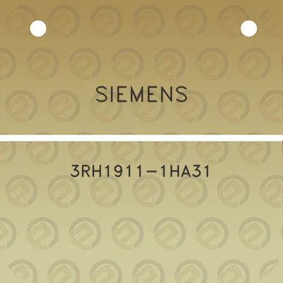 siemens-3rh1911-1ha31