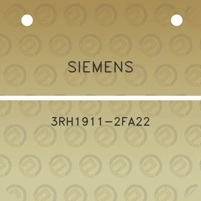 siemens-3rh1911-2fa22