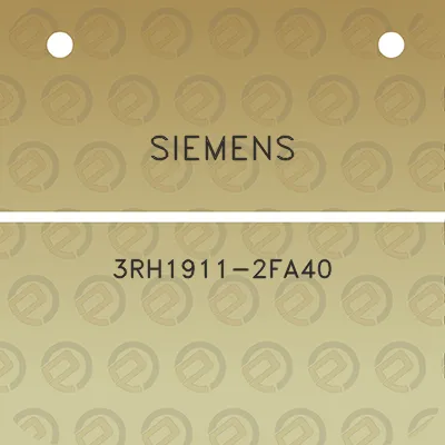 siemens-3rh1911-2fa40