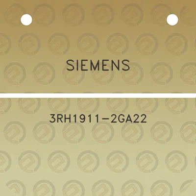 siemens-3rh1911-2ga22