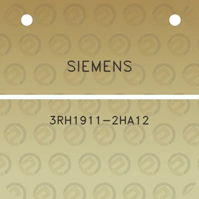 siemens-3rh1911-2ha12