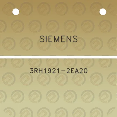 siemens-3rh1921-2ea20