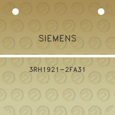 siemens-3rh1921-2fa31