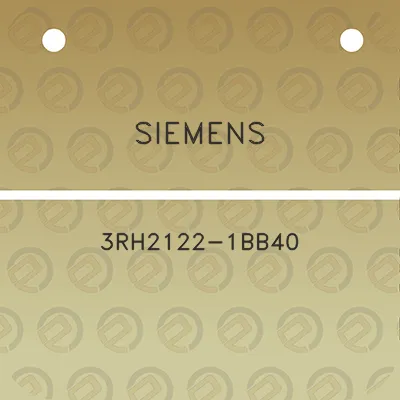 siemens-3rh2122-1bb40