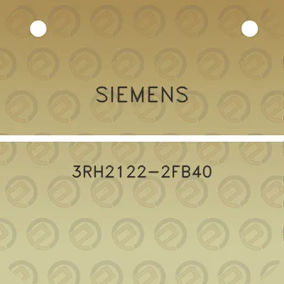 siemens-3rh2122-2fb40