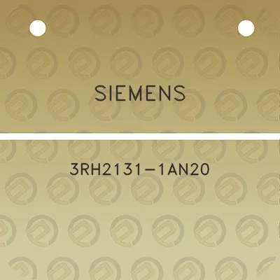 siemens-3rh2131-1an20