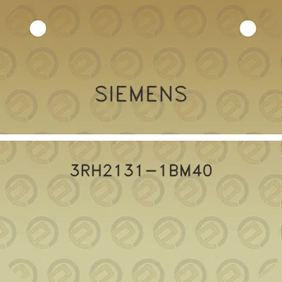 siemens-3rh2131-1bm40