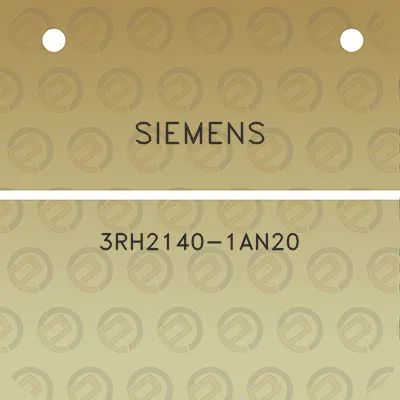 siemens-3rh2140-1an20