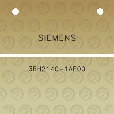 siemens-3rh2140-1ap00