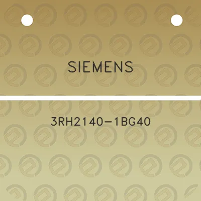 siemens-3rh2140-1bg40