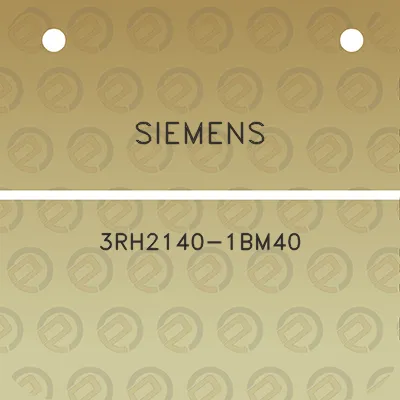 siemens-3rh2140-1bm40