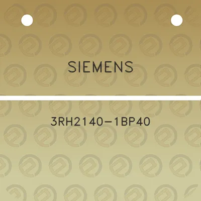 siemens-3rh2140-1bp40