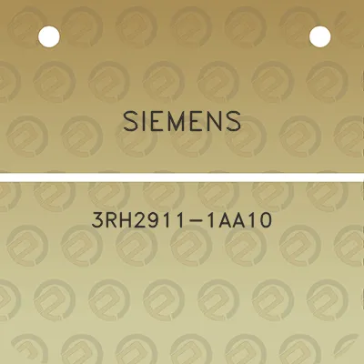 siemens-3rh2911-1aa10