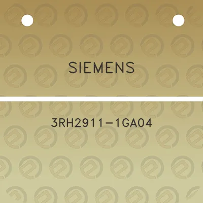 siemens-3rh2911-1ga04