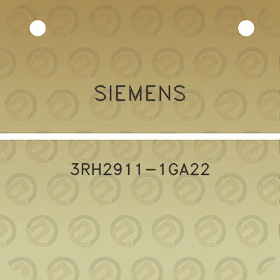 siemens-3rh2911-1ga22