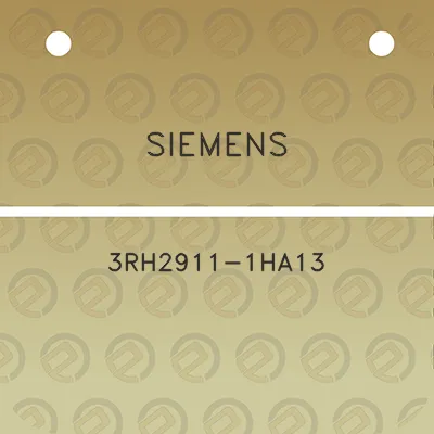 siemens-3rh2911-1ha13