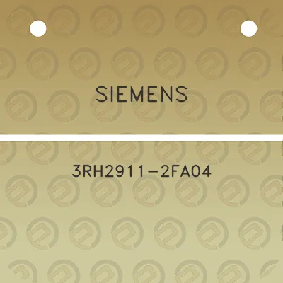 siemens-3rh2911-2fa04