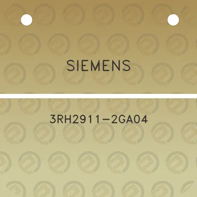 siemens-3rh2911-2ga04