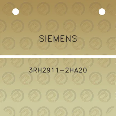 siemens-3rh2911-2ha20