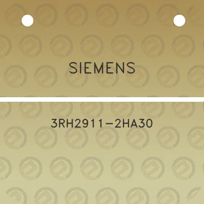 siemens-3rh2911-2ha30