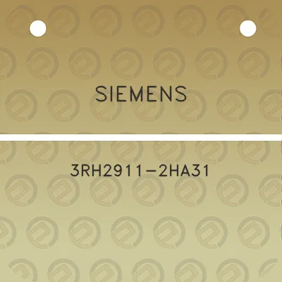 siemens-3rh2911-2ha31