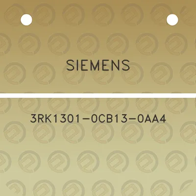 siemens-3rk1301-0cb13-0aa4