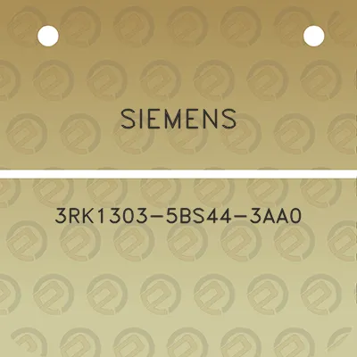 siemens-3rk1303-5bs44-3aa0