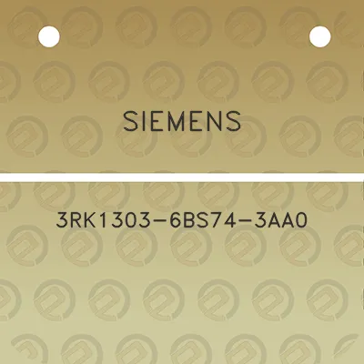 siemens-3rk1303-6bs74-3aa0