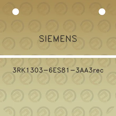 siemens-3rk1303-6es81-3aa3rec