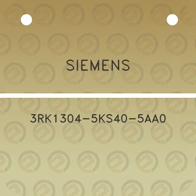 siemens-3rk1304-5ks40-5aa0