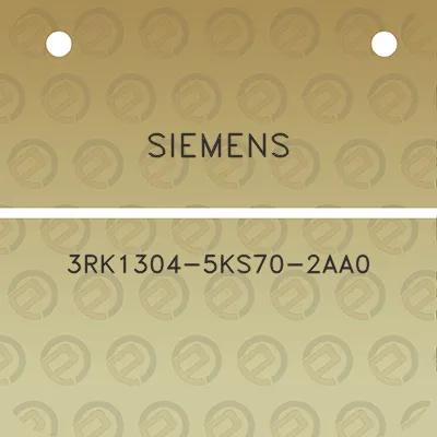 siemens-3rk1304-5ks70-2aa0