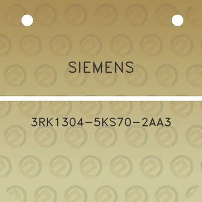 siemens-3rk1304-5ks70-2aa3