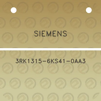 siemens-3rk1315-6ks41-0aa3