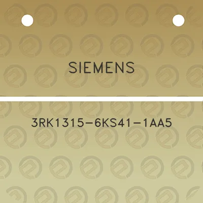 siemens-3rk1315-6ks41-1aa5