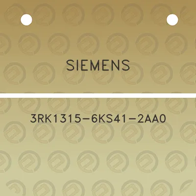 siemens-3rk1315-6ks41-2aa0