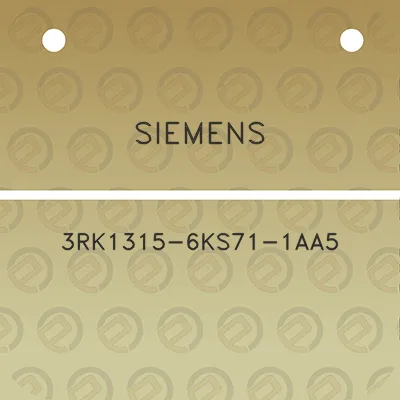 siemens-3rk1315-6ks71-1aa5