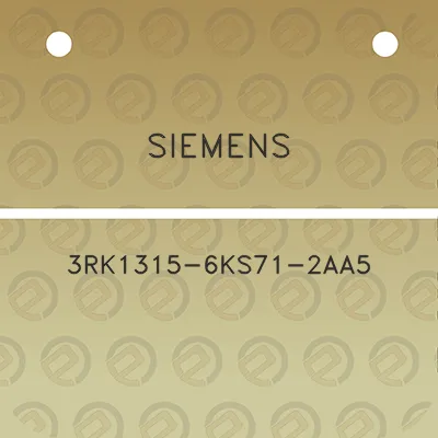 siemens-3rk1315-6ks71-2aa5