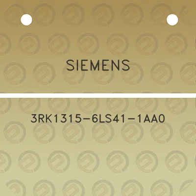 siemens-3rk1315-6ls41-1aa0