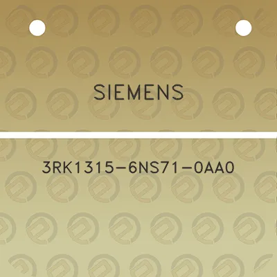 siemens-3rk1315-6ns71-0aa0