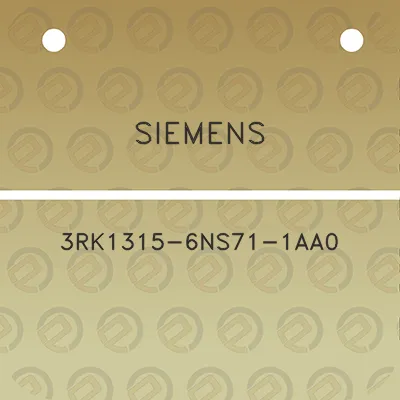 siemens-3rk1315-6ns71-1aa0