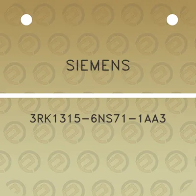 siemens-3rk1315-6ns71-1aa3