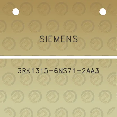 siemens-3rk1315-6ns71-2aa3