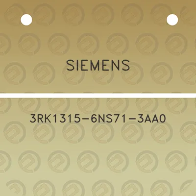 siemens-3rk1315-6ns71-3aa0