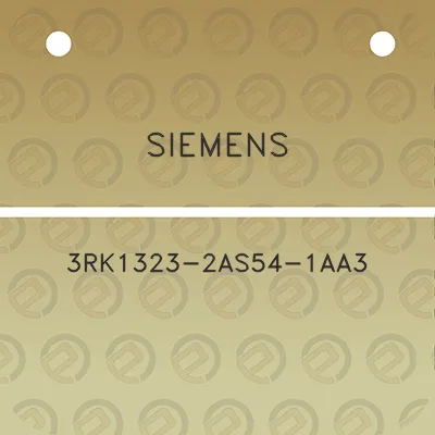 siemens-3rk1323-2as54-1aa3