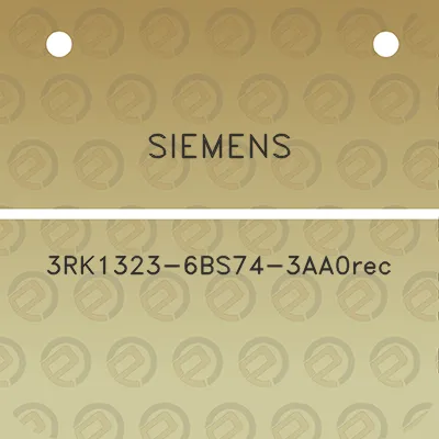 siemens-3rk1323-6bs74-3aa0rec