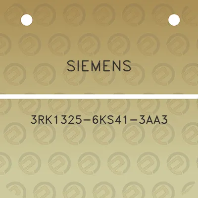 siemens-3rk1325-6ks41-3aa3