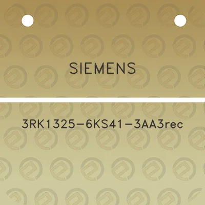 siemens-3rk1325-6ks41-3aa3rec