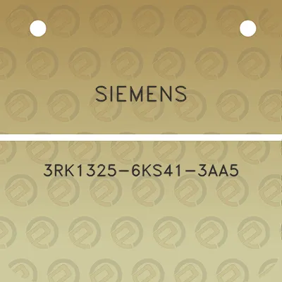 siemens-3rk1325-6ks41-3aa5