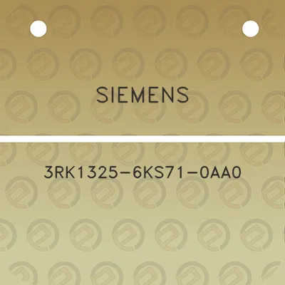 siemens-3rk1325-6ks71-0aa0