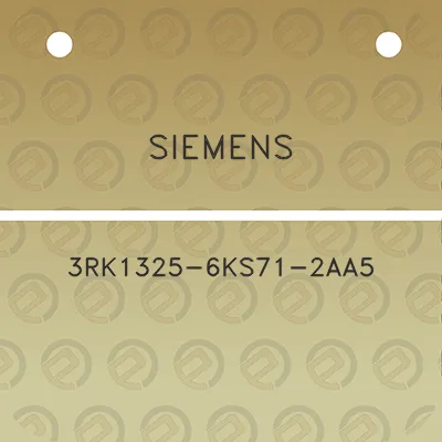 siemens-3rk1325-6ks71-2aa5